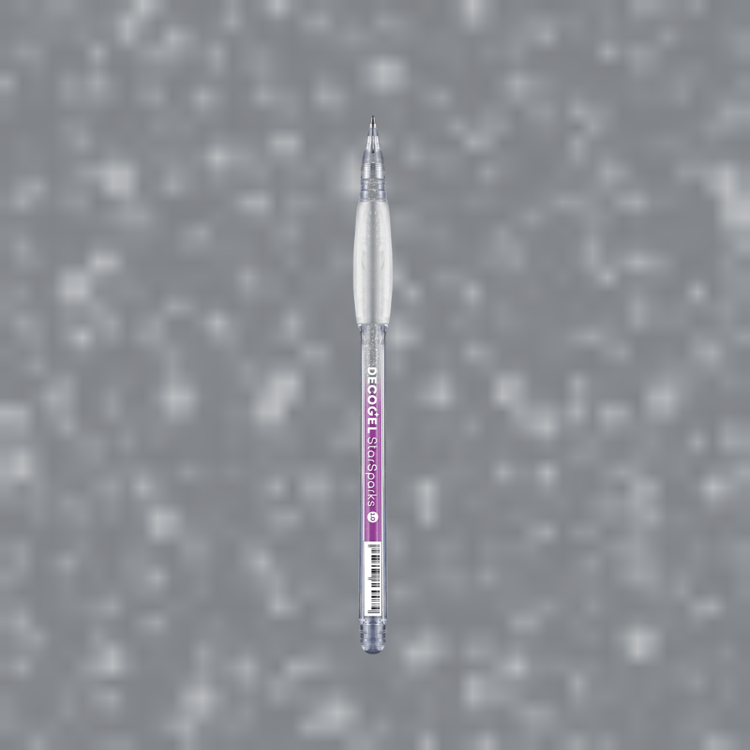 Decogel Star Sparks 1,0 SILVER 101 - 1 - Karin - Tidformera