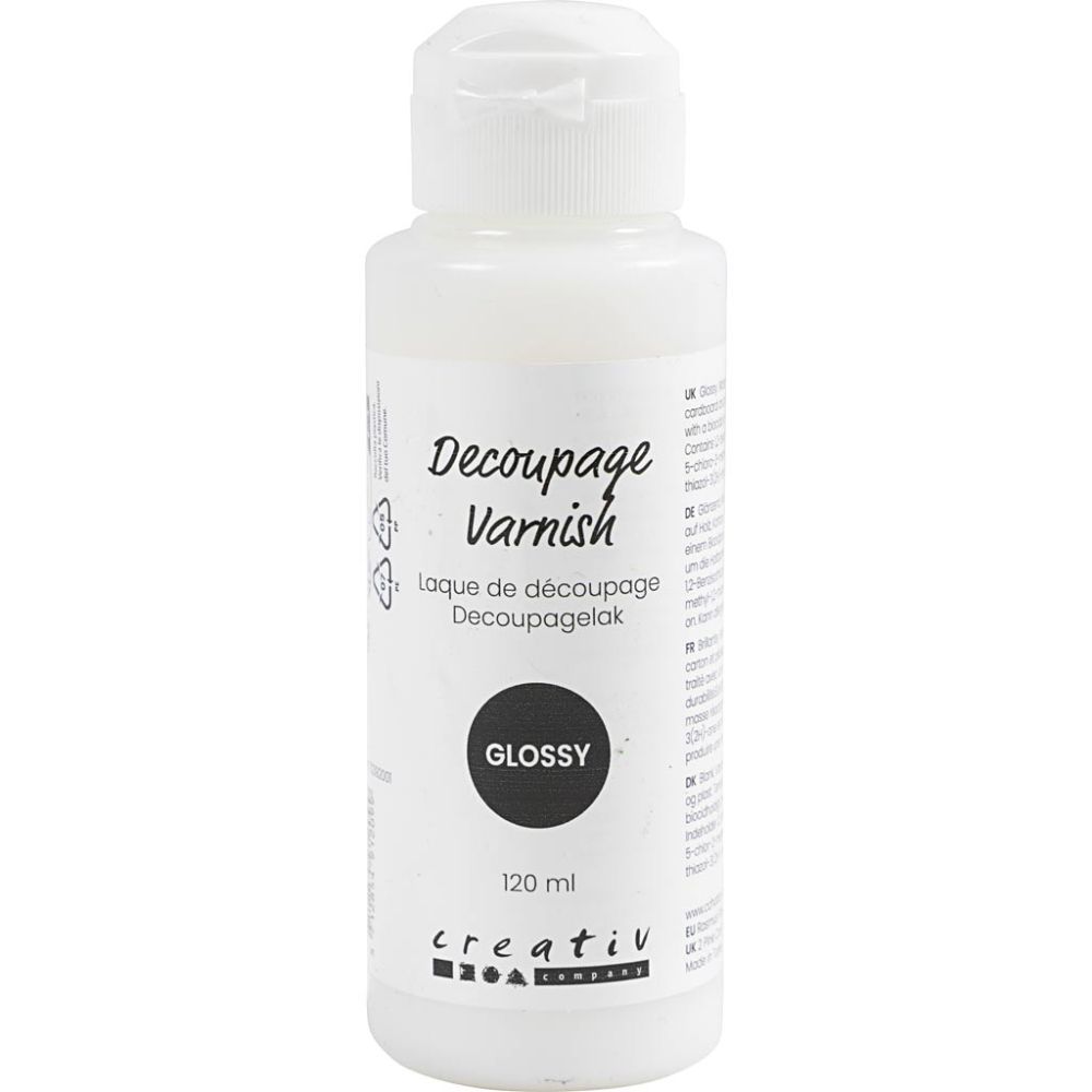 Decoupagelack - 120 ml - Glossy - 1 - Creative Company - Tidformera