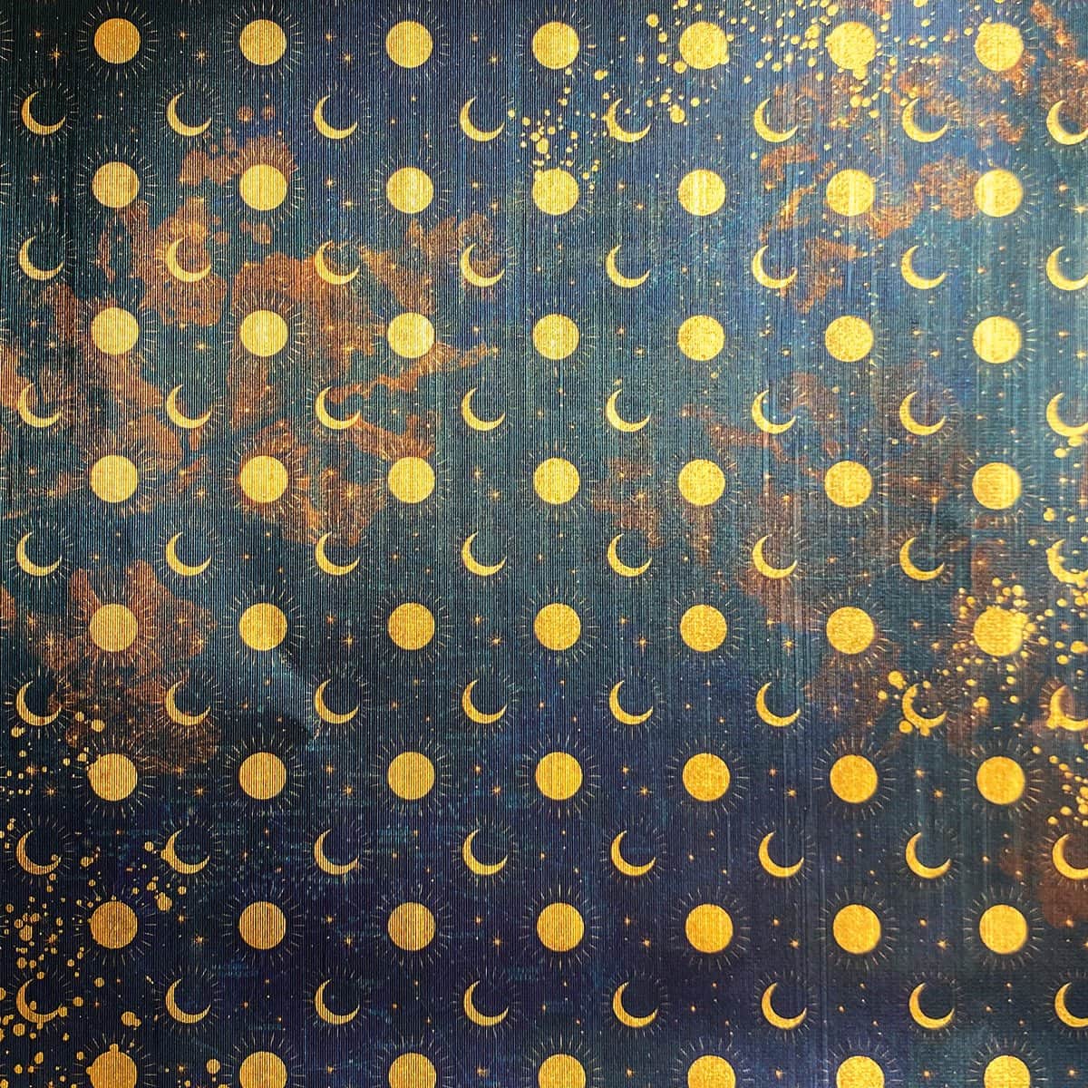 Deluxe Paper 15 x 15 cm - Gold - Celestial - 5 - pack - 3 - Ciao Bella - Tidformera