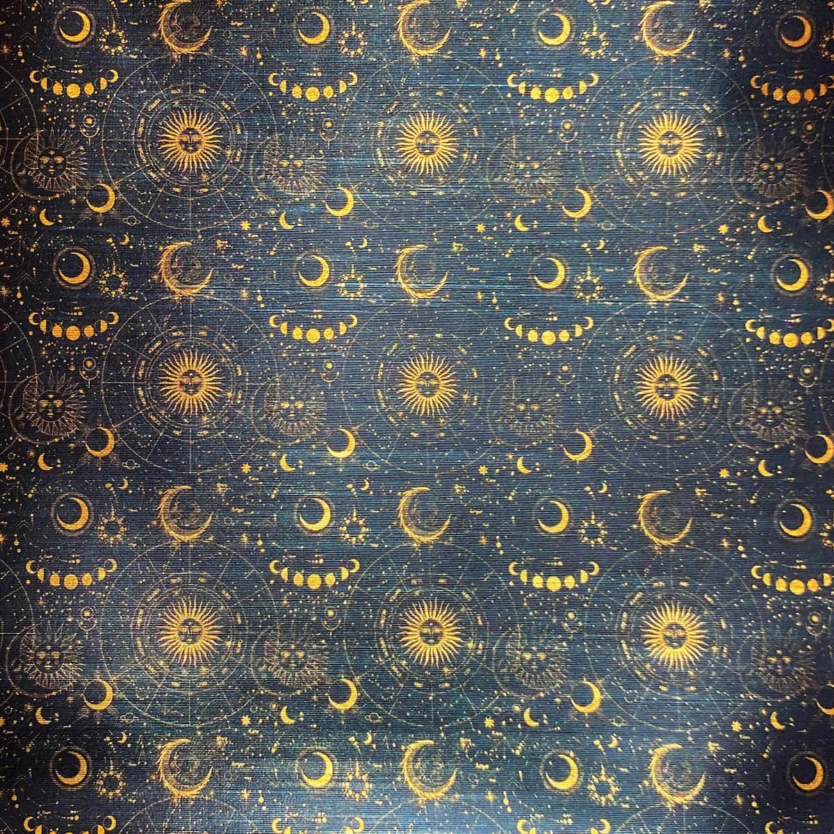 Deluxe Paper 15 x 15 cm - Gold - Celestial - 5 - pack - 5 - Ciao Bella - Tidformera