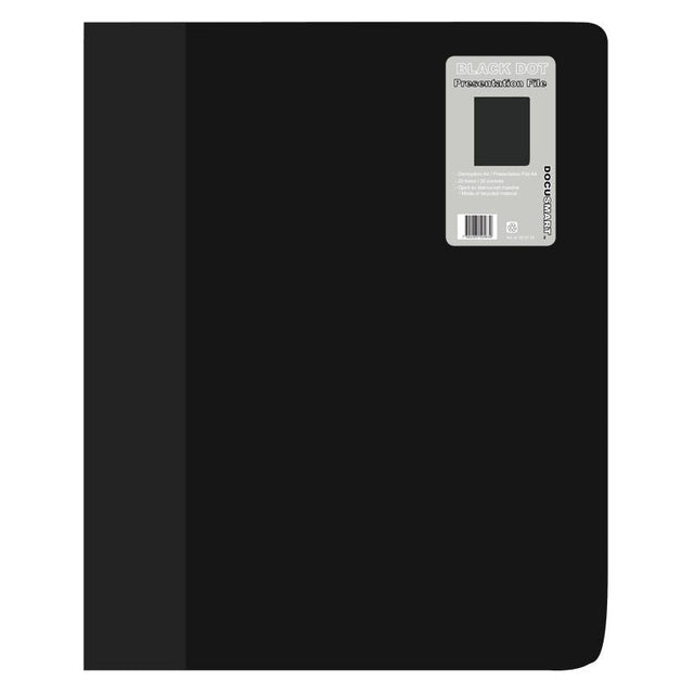 Demopärm A4 20 Fickor Svart - 1 - BNT - Tidformera