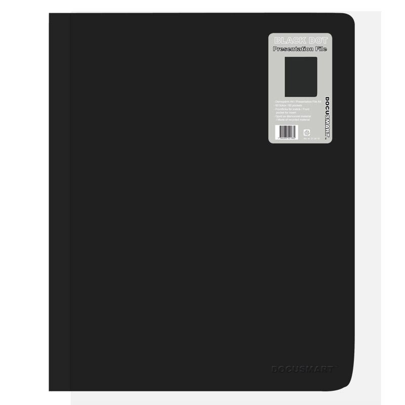 Demopärm Med Frontficka A4 60 Fickor Svart - 1 - BNT - Tidformera
