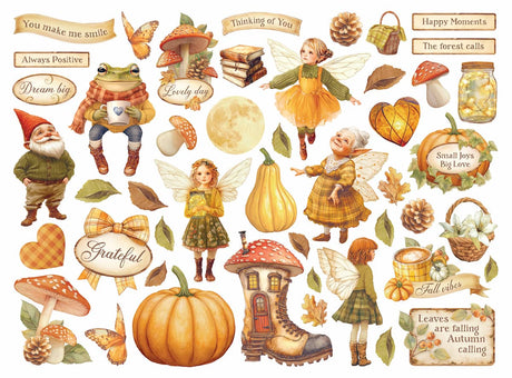 Die cuts - Whispering Woods - Assorted - 2 - Stamperia - Tidformera