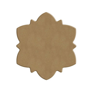 Dot Painting - Mdf - skiva - 10 cm - Anemone - 1 - Aladine - Tidformera