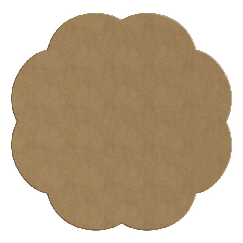 Dot Painting - Mdf - skiva - 20 cm - Aubepine - 1 - Aladine - Tidformera