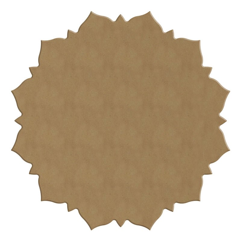 Dot Painting - Mdf - skiva - 20 cm - Soleil - 1 - Aladine - Tidformera
