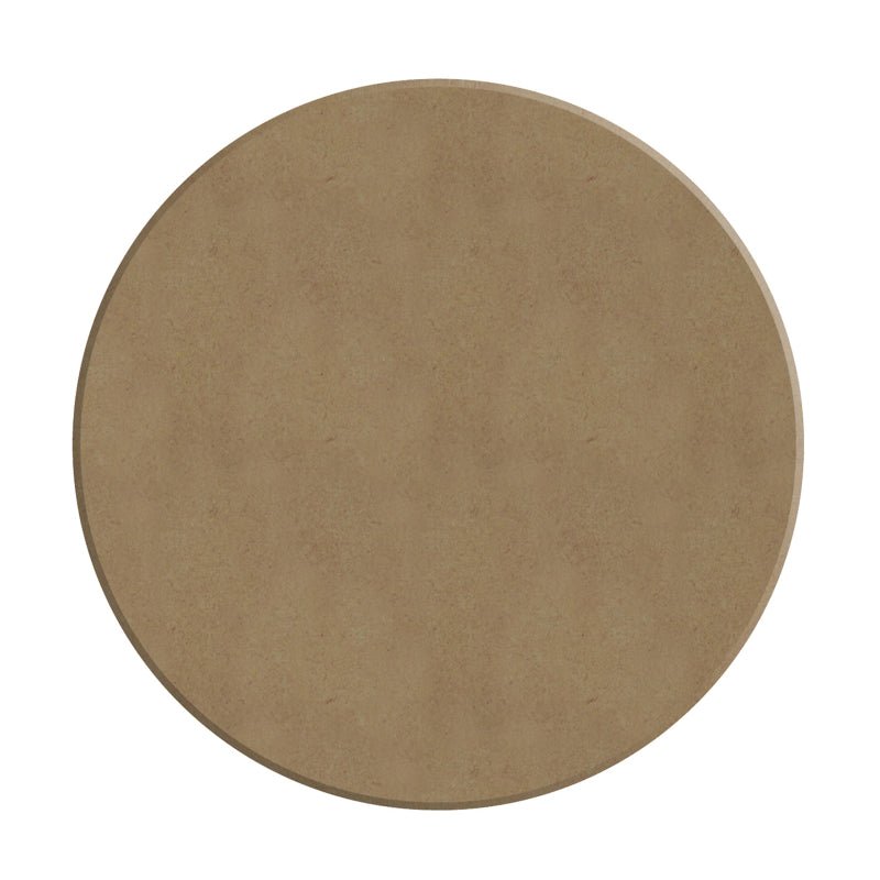 Dot Painting - Mdf - skiva och stencil - 10 cm - Rond - 3 - Aladine - Tidformera