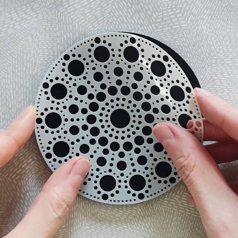 Dot painting - Relaxing mandala Set - 4 - Aladine - Tidformera