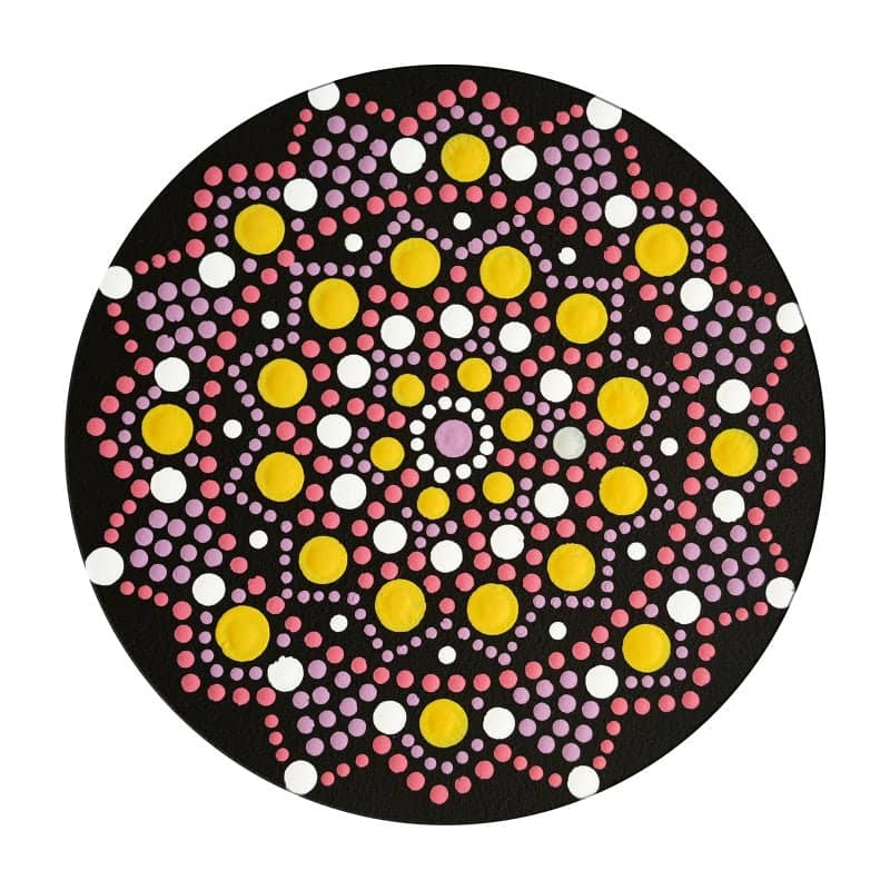 Dot painting - Relaxing mandala Set - 9 - Aladine - Tidformera
