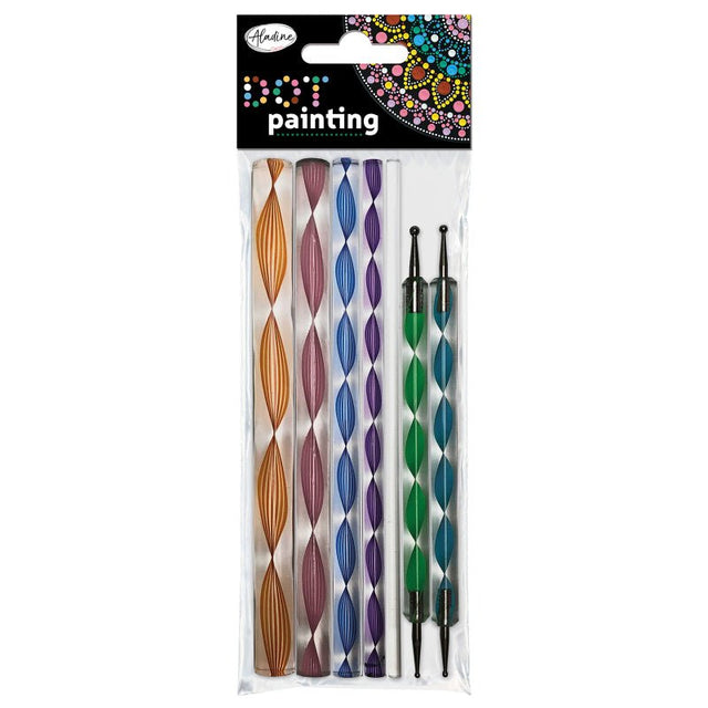 Dot painting Tools - 7 - pack - 1 - Aladine - Tidformera