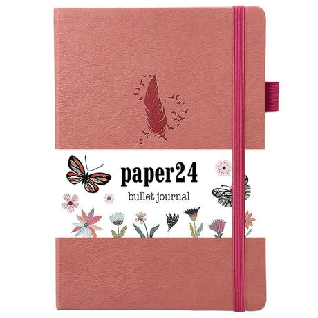 Dotted Notebook A5 160 GSM Feather - 2 - Paper24 - Tidformera