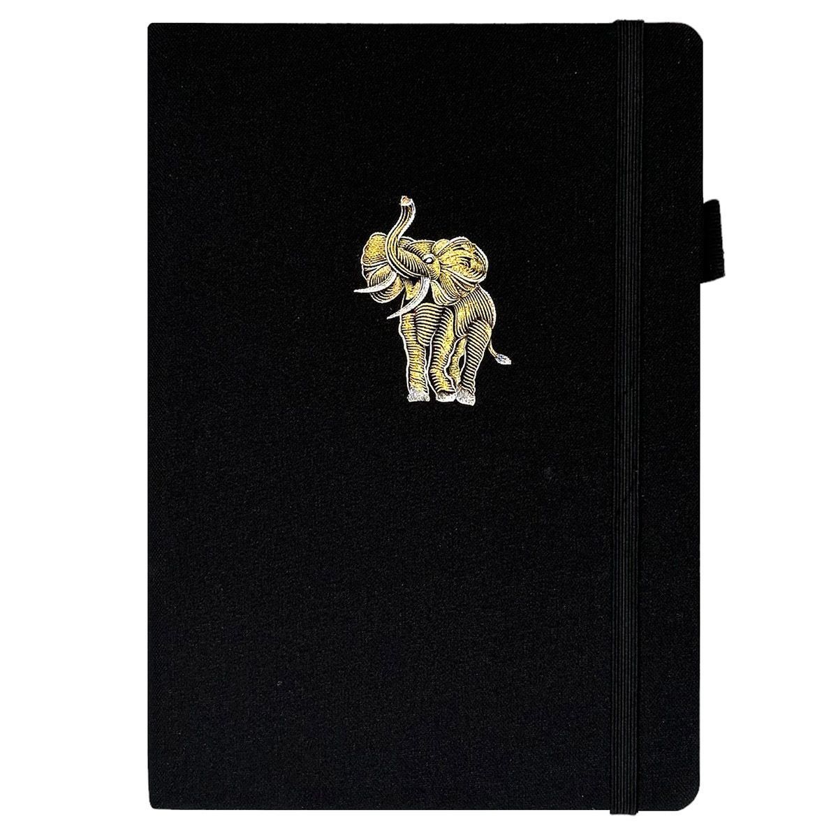 Dotted Notebook A5 160 GSM Golden elephant - Paper24 - Tidformera