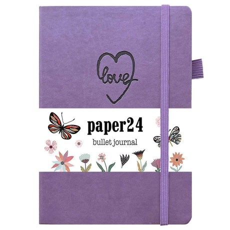 Dotted Notebook A5 160 GSM Love - 2 - Paper24 - Tidformera