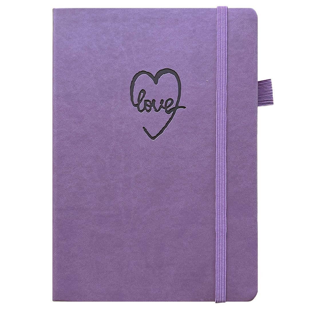 Dotted Notebook A5 160 GSM Love - 4 - Paper24 - Tidformera