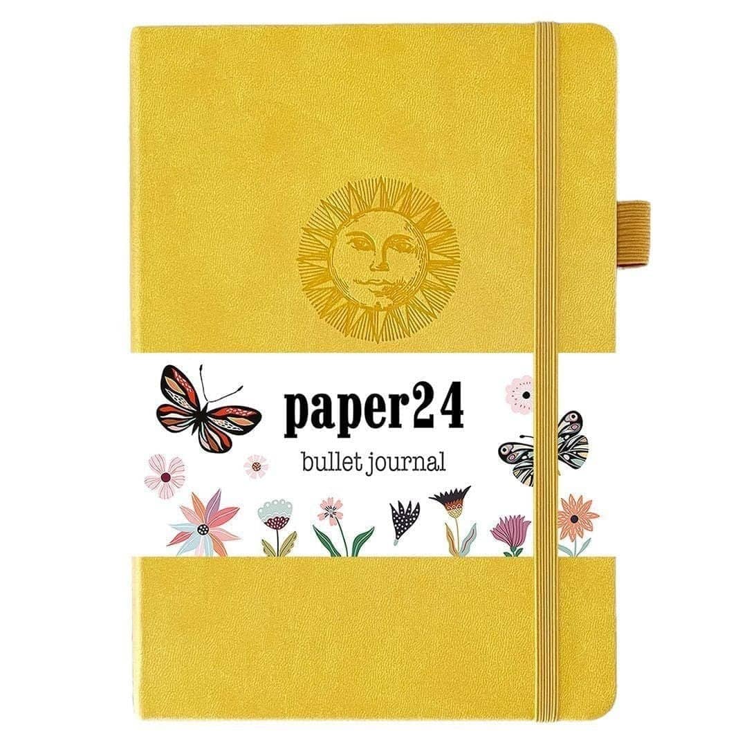 Dotted Notebook A5 160 GSM Smiling sun - 2 - Paper24 - Tidformera