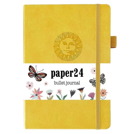 Dotted Notebook A5 160 GSM Smiling sun - 2 - Paper24 - Tidformera