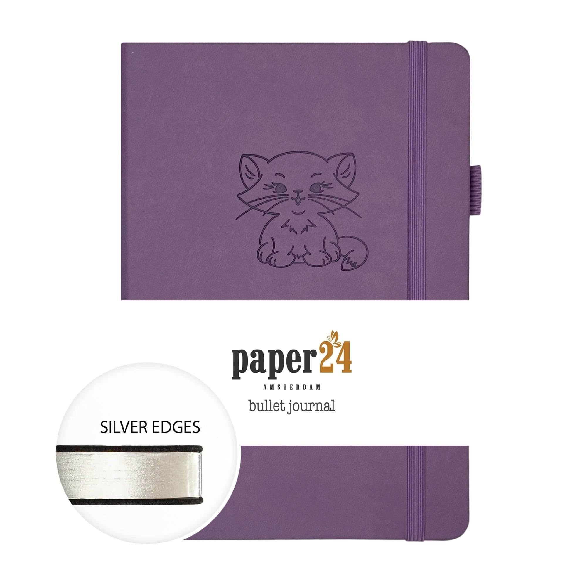 Dotted Notebook A5 160 GSM Sweet cat - Paper24 - Tidformera