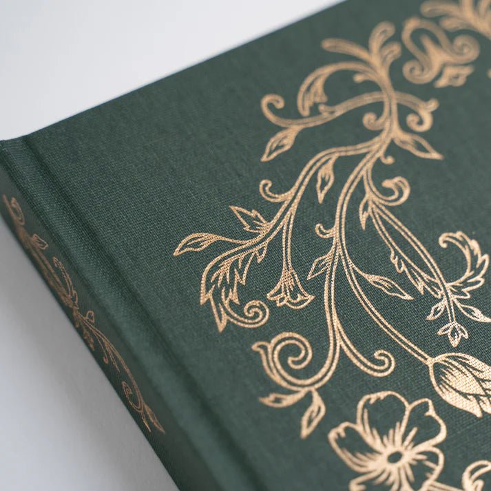 Dotted Notebook Antique Floral A5 - 5 - Archer & Olive - Tidformera