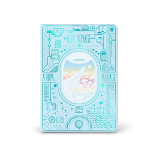 Dotted notebook Compoco - Airplane View Journal - 1 - Tidformera - Tidformera