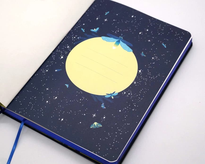 Dotted notebook Compoco - Born To Shine Fireflies - 3 - Compoco - Tidformera