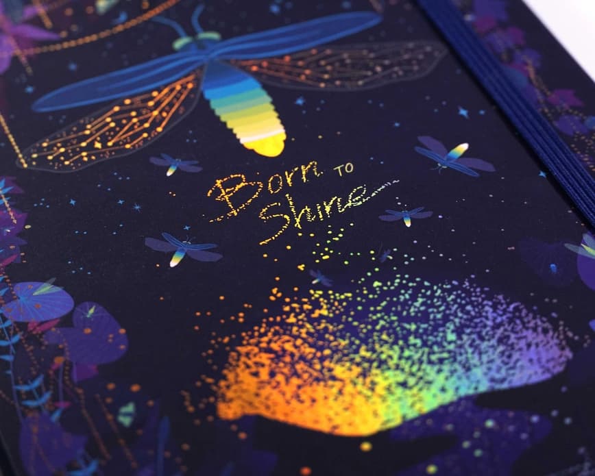 Dotted notebook Compoco - Born To Shine Fireflies - 5 - Compoco - Tidformera