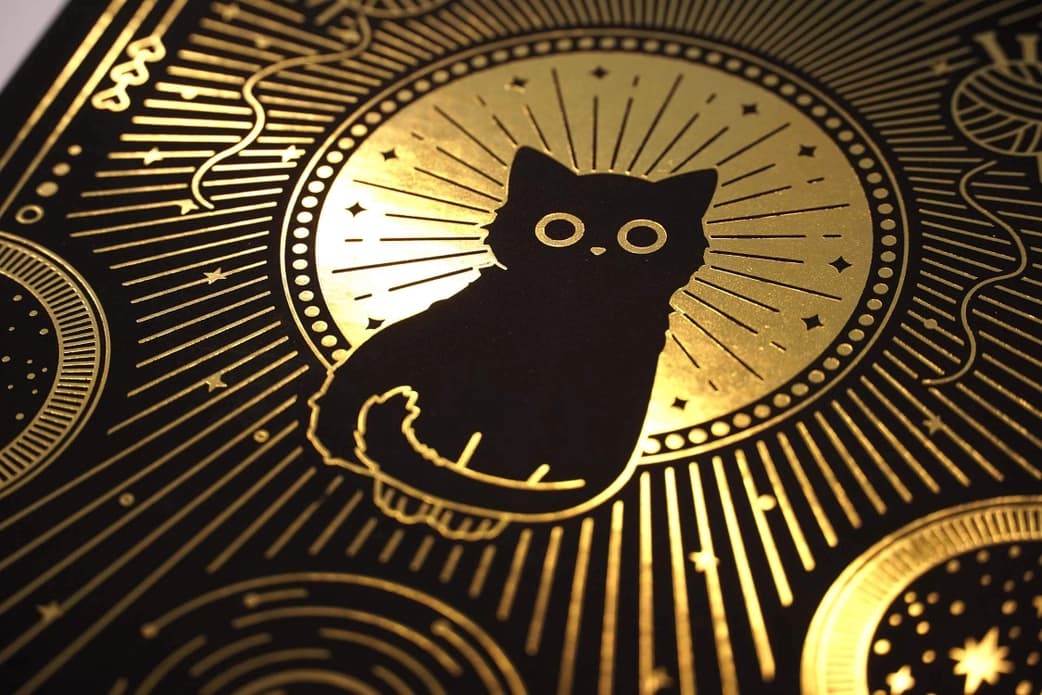 Dotted notebook Compoco - Good Luck Cat - 4 - Compoco - Tidformera