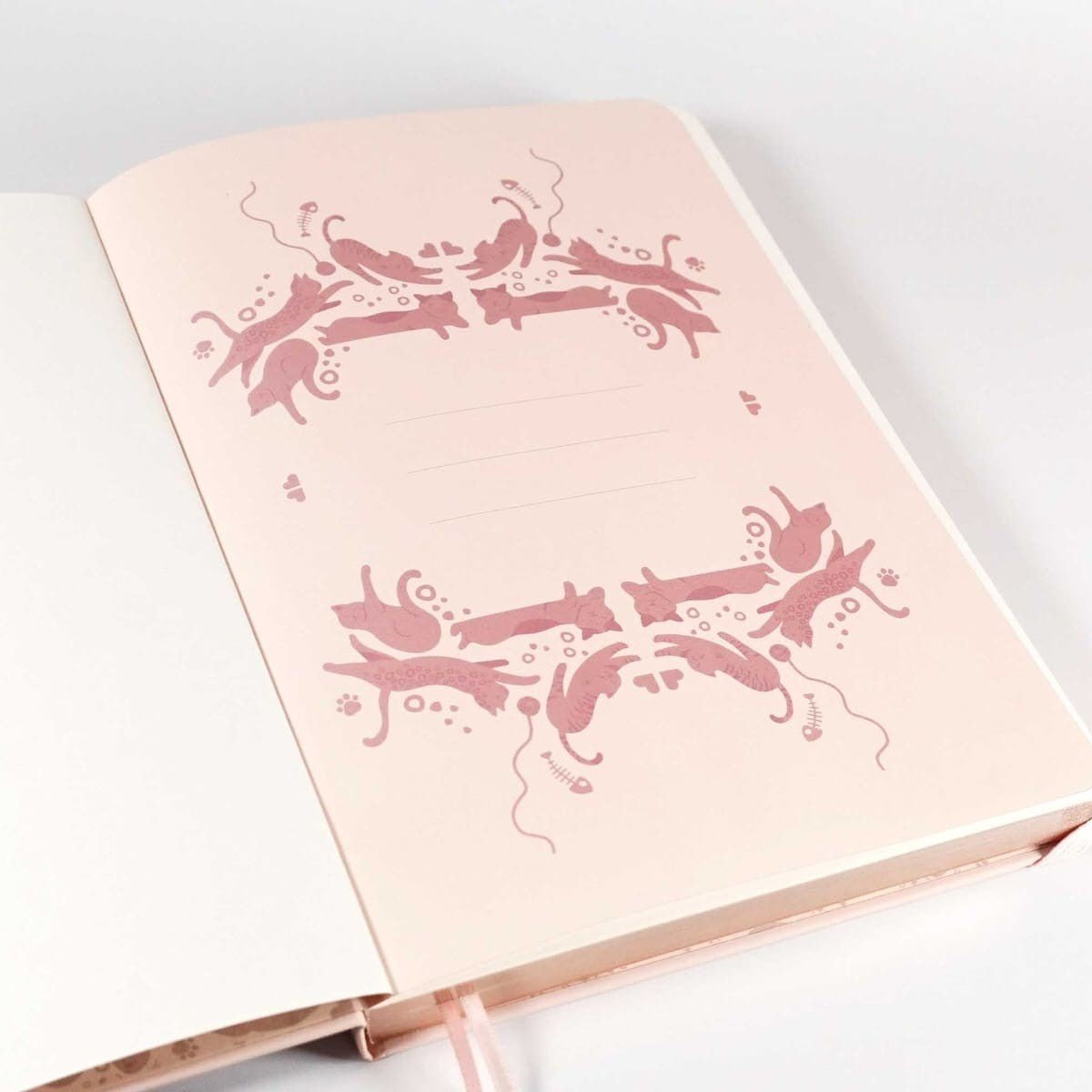 Dotted notebook Compoco - Yoga Cats Journal - 4 - Tidformera - Tidformera