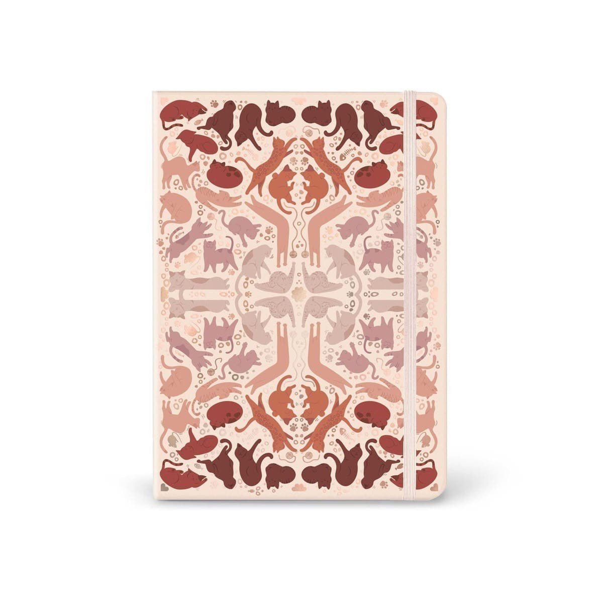 Dotted notebook Compoco - Yoga Cats Journal - 1 - Tidformera - Tidformera