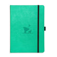 Dotted notebook Earth Collection - Emerald Eduardo Avaroa från Dingbats* - Grön anteckningsbok. Boken har svart gummiband för stängning samt pennhållare. - Tidformera