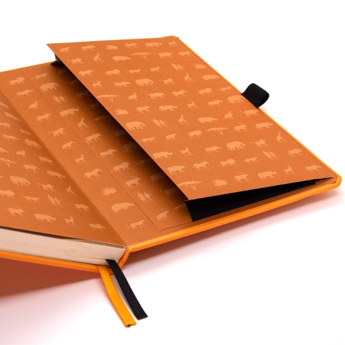 Dotted notebook Earth Collection - Tangerine Serengeti - Dingbats* - Tidformera