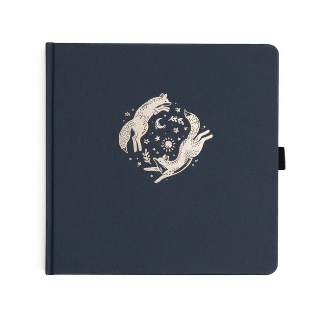 Dotted Notebook Forest Foxes SQ - 1 - Archer & Olive - Tidformera