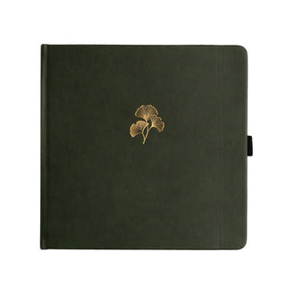 Dotted Notebook Ginkgo Leaf SQ - 1 - Archer & Olive - Tidformera