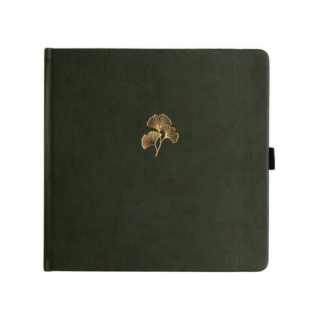 Dotted Notebook Ginkgo Leaf SQ - 1 - Archer & Olive - Tidformera