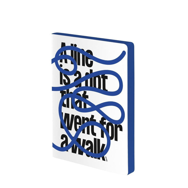 Dotted notebook Graphic L A line is a dot - 1 - Nuuna - Tidformera