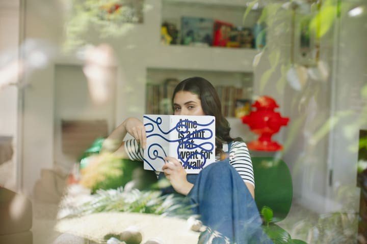 Dotted notebook Graphic L A line is a dot - 3 - Nuuna - Tidformera