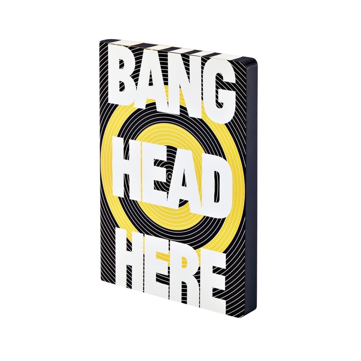 Dotted notebook Graphic L Bang head here - 1 - Nuuna - Tidformera