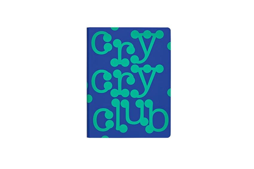 Dotted notebook Graphic L Cry cry club - 1 - Nuuna - Tidformera