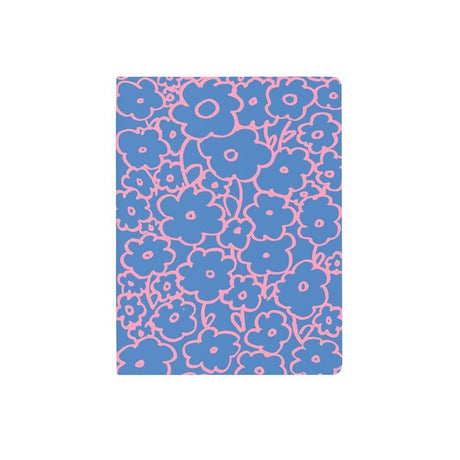 Dotted notebook Graphic L Flower power - 2 - Nuuna - Tidformera