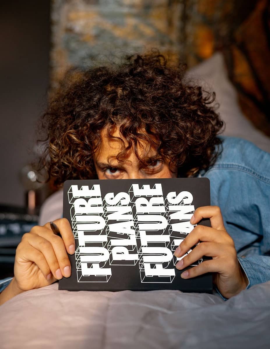 Dotted notebook Graphic L Future plans - 5 - Nuuna - Tidformera