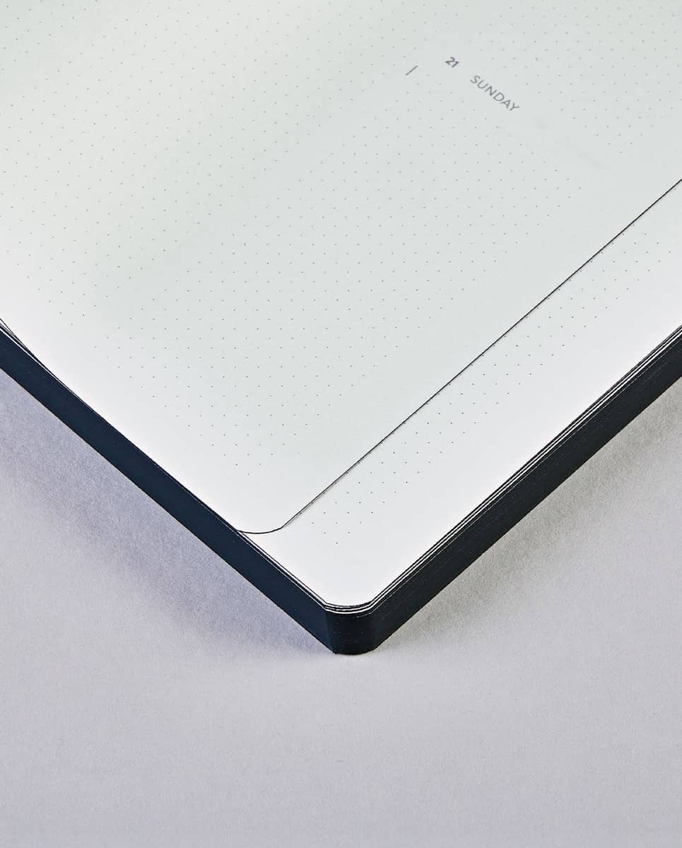 Dotted notebook Graphic L Half full - 3 - Nuuna - Tidformera