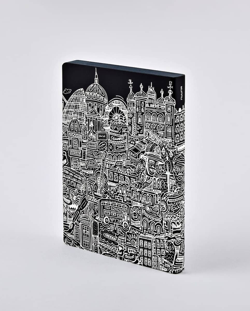 Dotted notebook Graphic L London - 2 - Nuuna - Tidformera