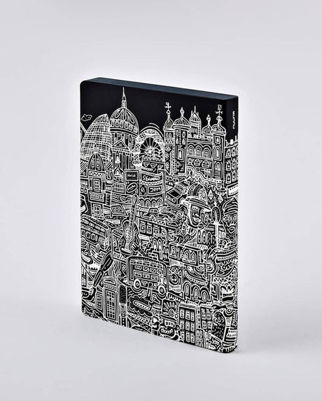 Dotted notebook Graphic L London - 2 - Nuuna - Tidformera