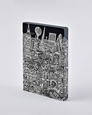 Dotted notebook Graphic L London - 1 - Nuuna - Tidformera