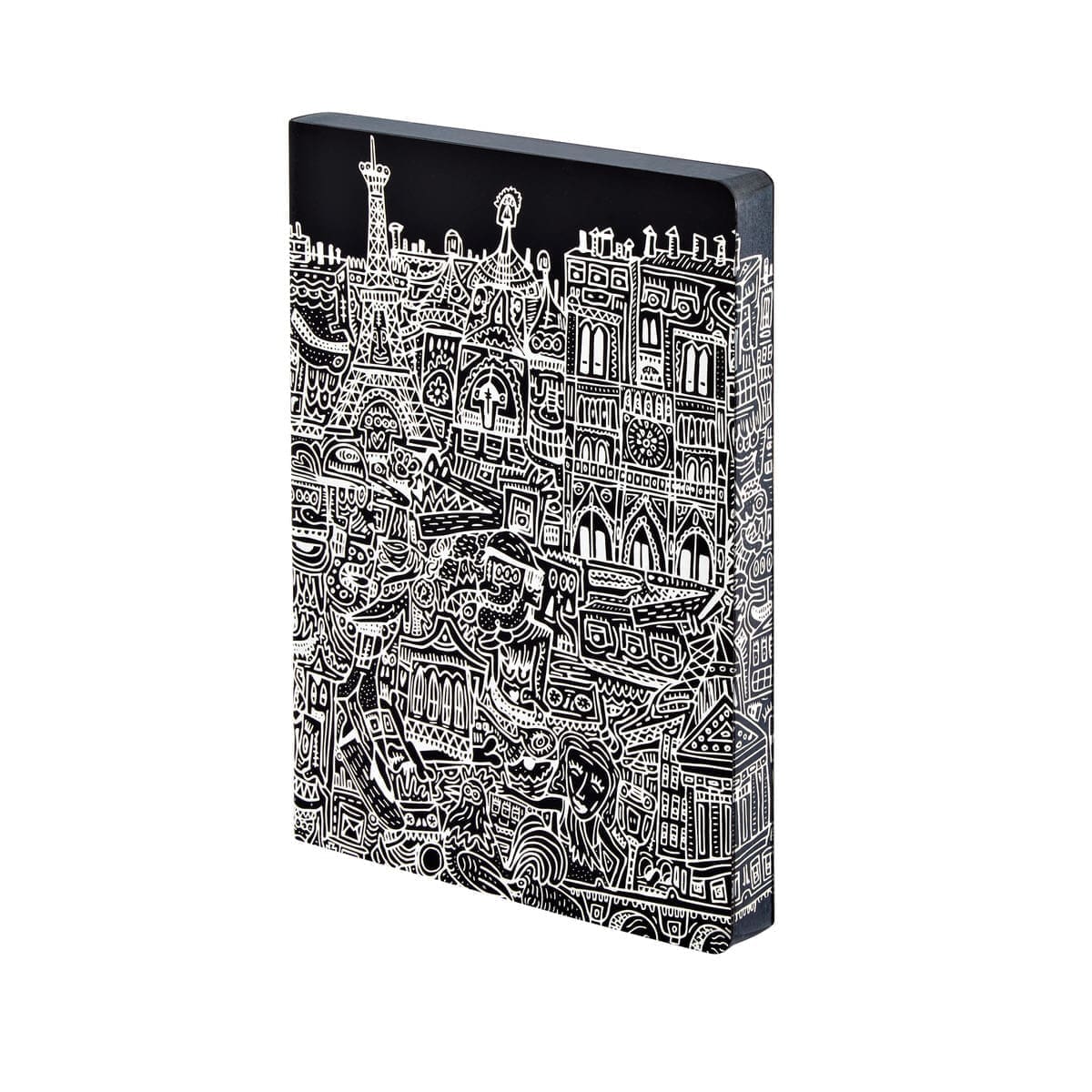Dotted notebook Graphic L Paris - Nuuna - Tidformera