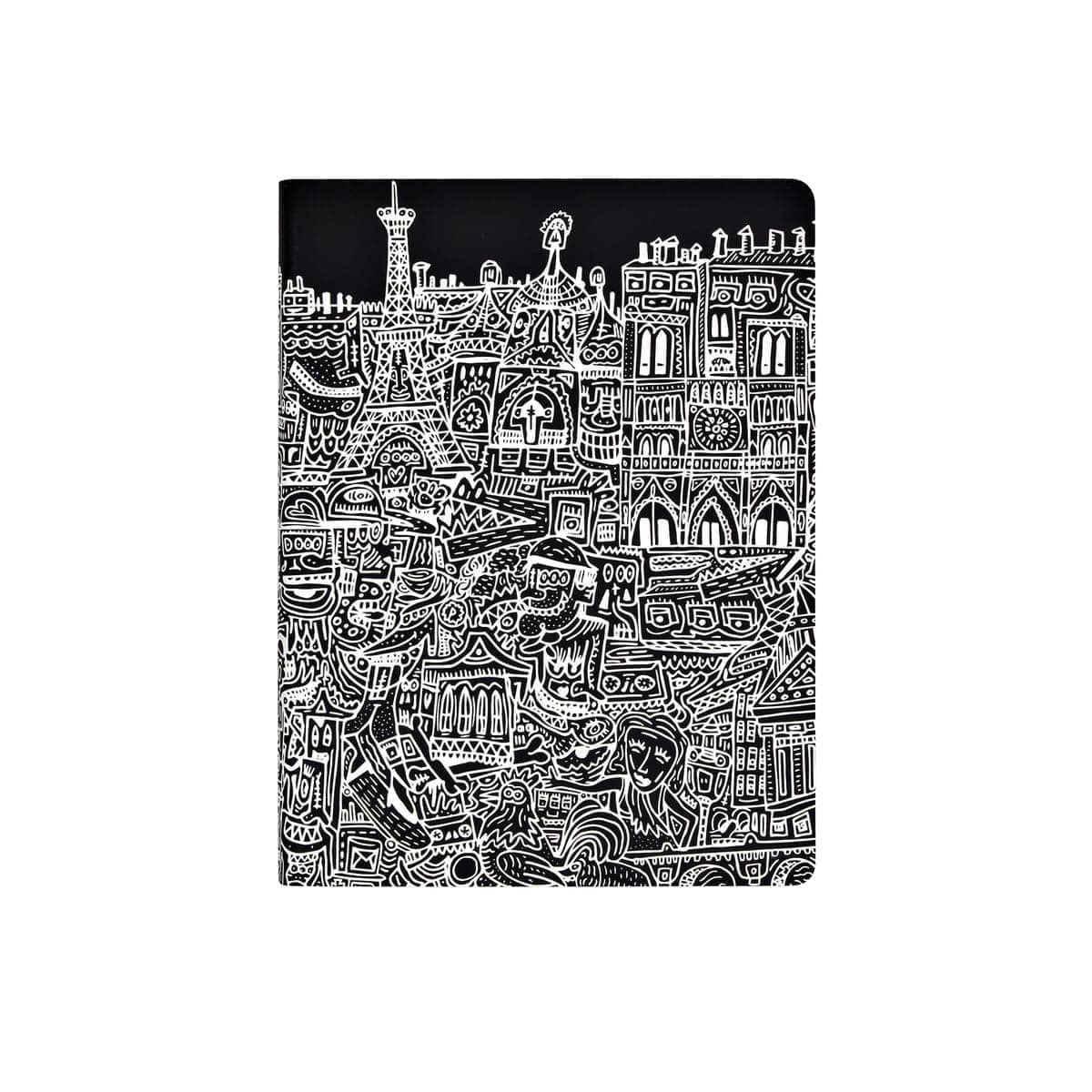 Dotted notebook Graphic L Paris - 3 - Nuuna - Tidformera