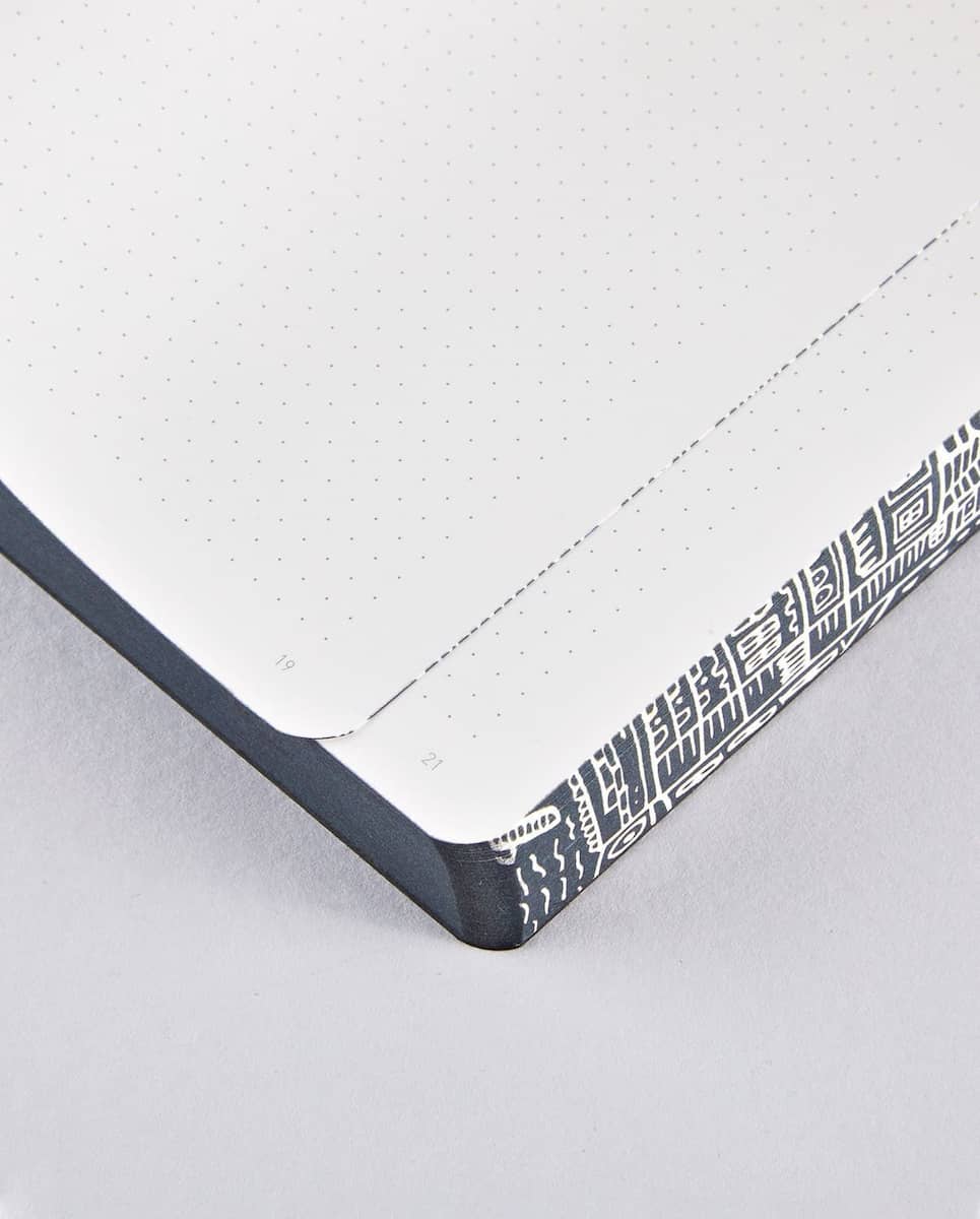 Dotted notebook Graphic L Paris - 2 - Nuuna - Tidformera