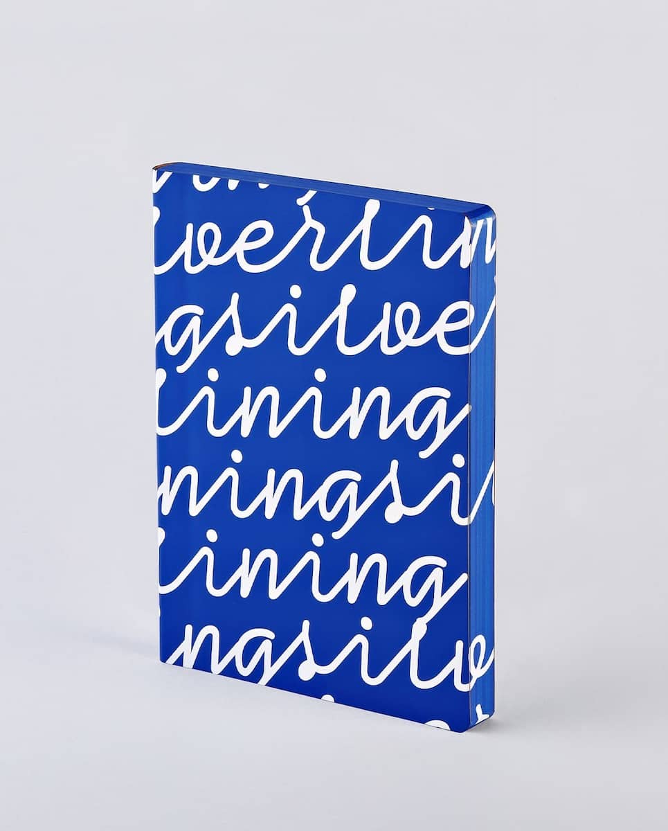 Dotted notebook Graphic L Silver lining - 1 - Nuuna - Tidformera