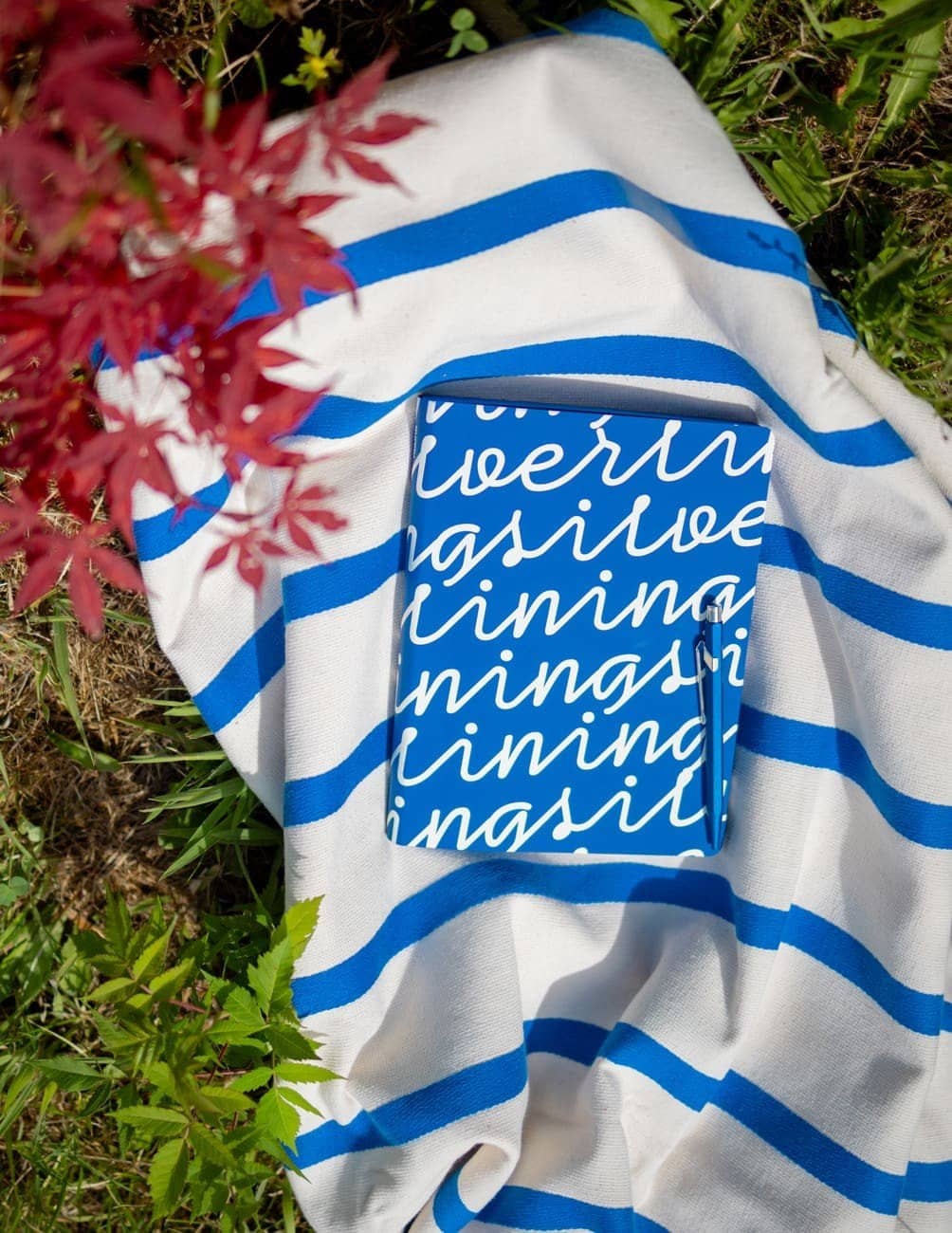 Dotted notebook Graphic L Silver lining - 4 - Nuuna - Tidformera