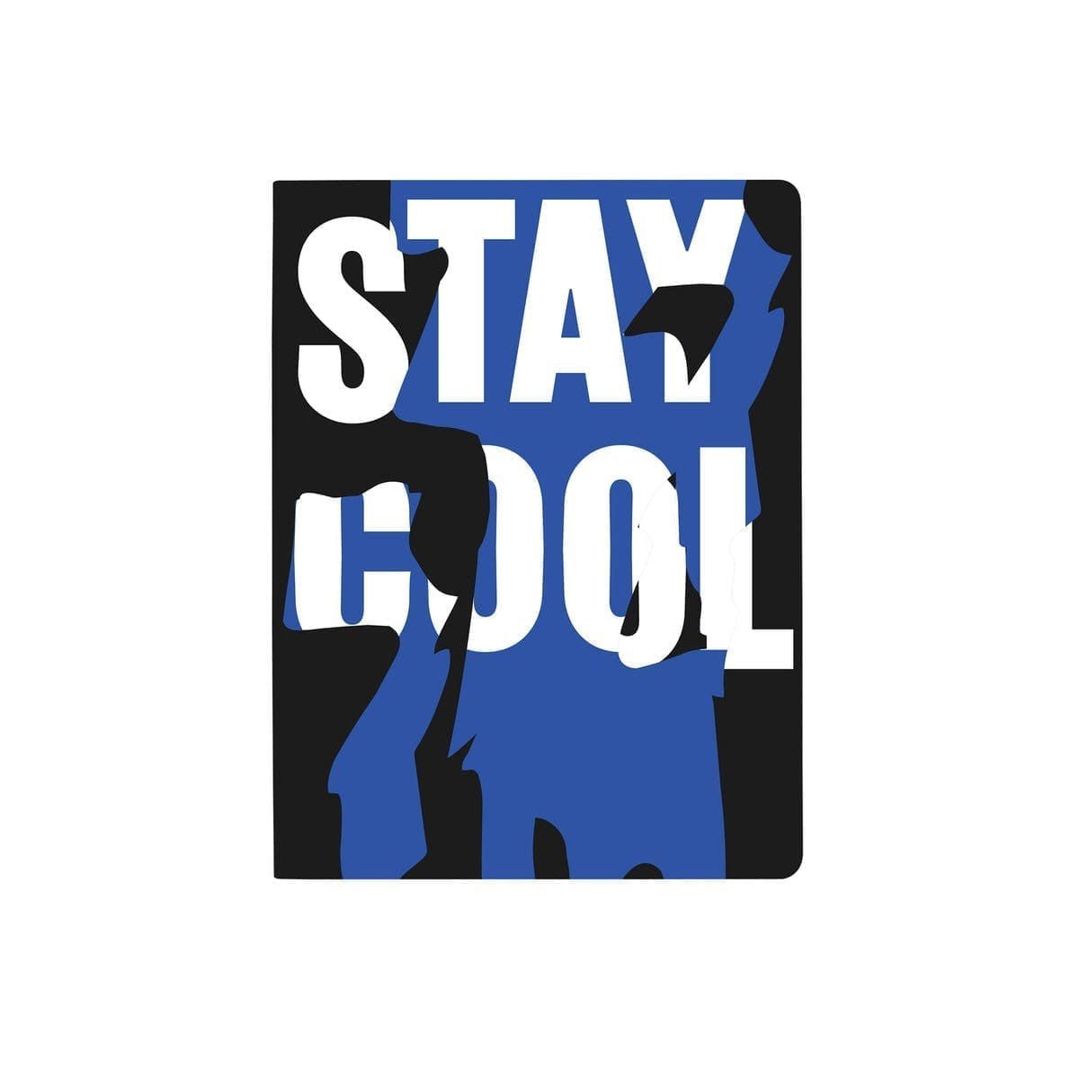 Dotted notebook Graphic L Stay cool - 3 - Nuuna - Tidformera