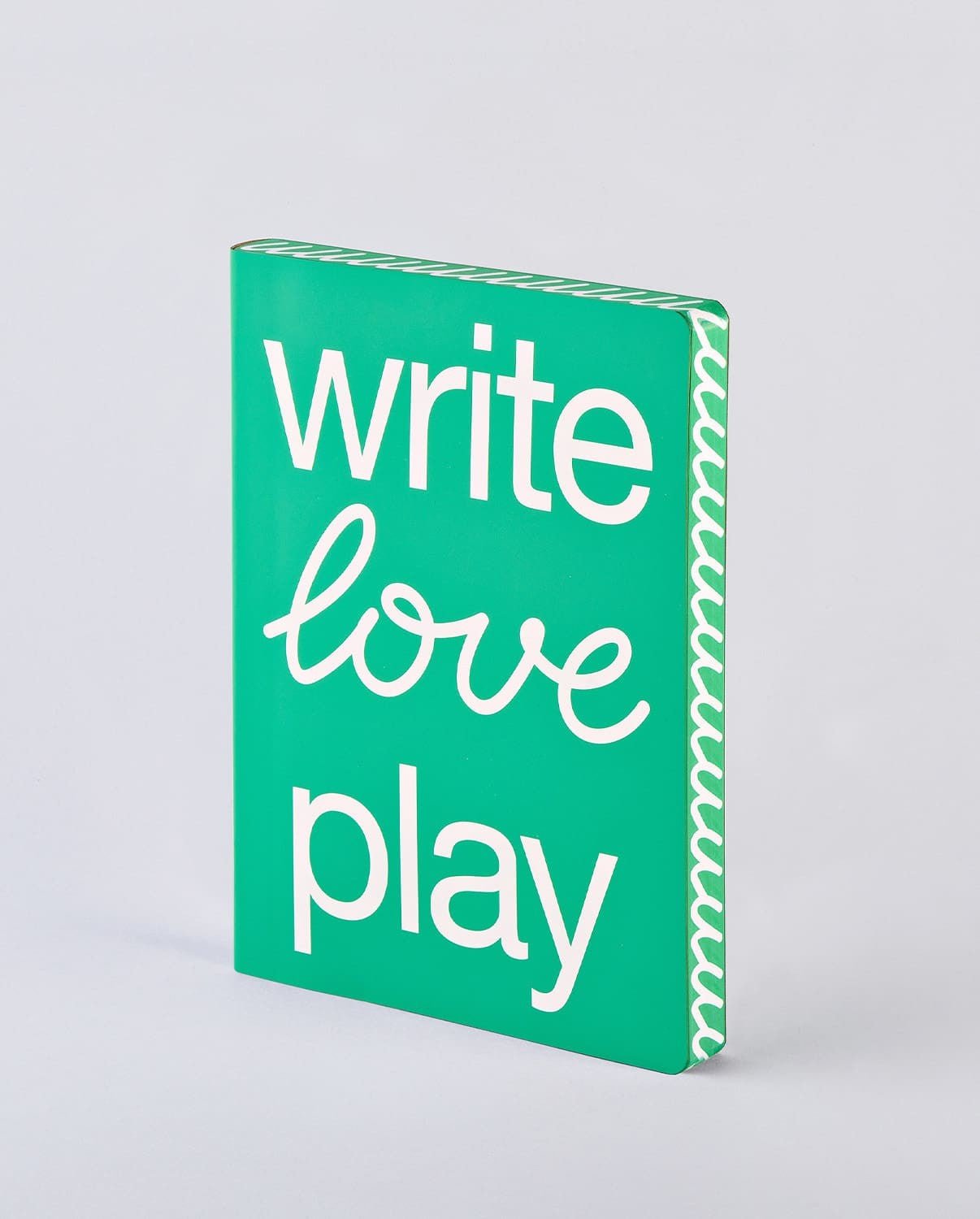 Dotted notebook Graphic L Write Love Play - Nuuna - Tidformera
